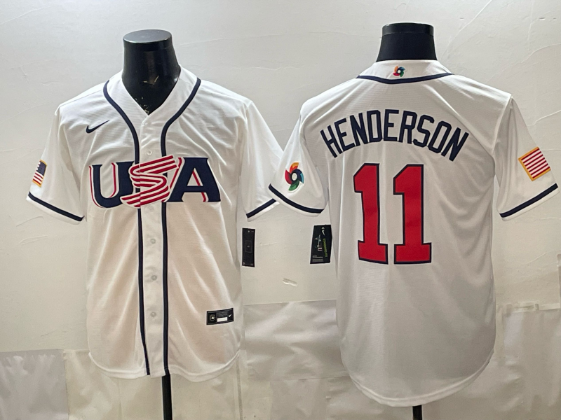 Men 2026 World cup white MLB Nike jersey 0011->->MLB Jersey